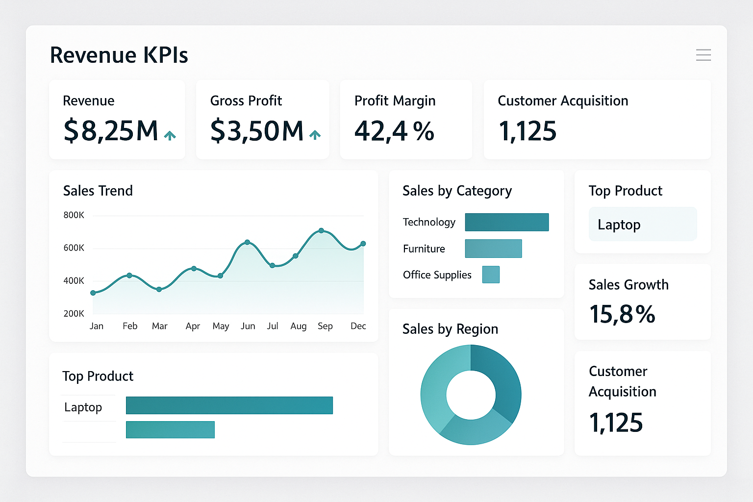 revenue-sales-dashboard